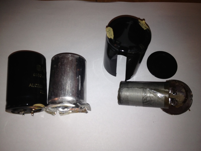 Question capacitor leak???